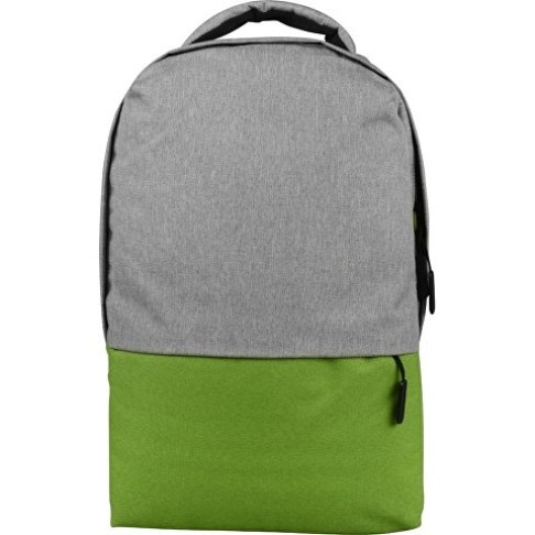 Рюкзак «Fiji» с отделением для ноутбука, серый/зеленое яблоко Рюкзак «Fiji» с отделением для ноутбука, серый/зеленое яблоко
