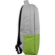 Рюкзак «Fiji» с отделением для ноутбука, серый/зеленое яблоко
