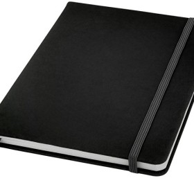 Блокнот Spectrum A5 с белыми страницами, черный