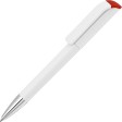 Ручка шариковая UMA «EFFECT SI», белый/красный