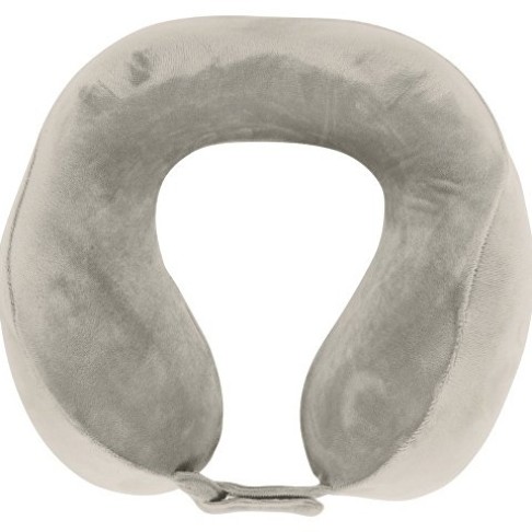 Подушка набивная Travel Blue Tranquility Pillow, светло-серый