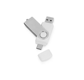 USB3.0/USB Type-C флешка на 16 Гб «Квебек C», белый