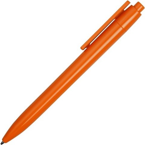 Ручка пластиковая шариковая «Mastic» под полимерную наклейку, оранжевый Ручка пластиковая шариковая «Mastic» под полимерную наклейку, оранжевый