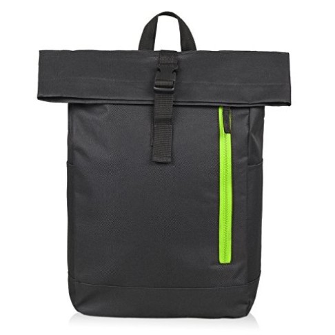 Рюкзак «Hisack», черный/зеленое яблоко