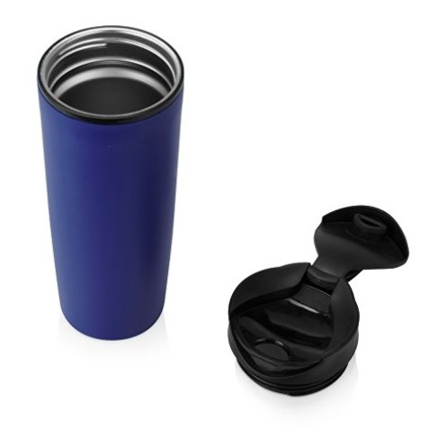 Термокружка «Годс металл» 470мл, синий