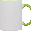 Кружка для сублимации «Sublime Color», белый/зеленое яблоко