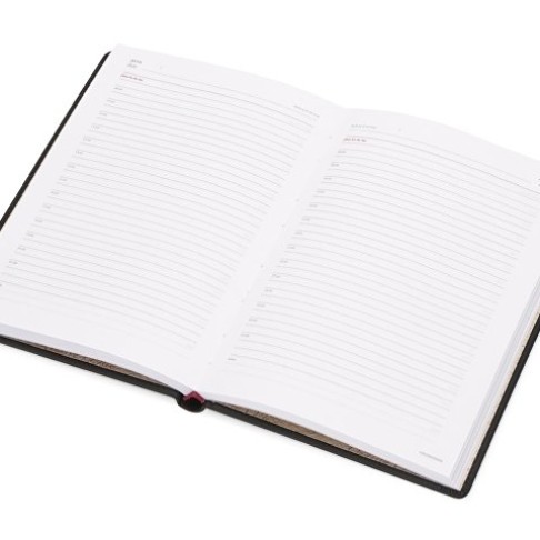 Ежедневник недатированный А5 «Velvet», черный