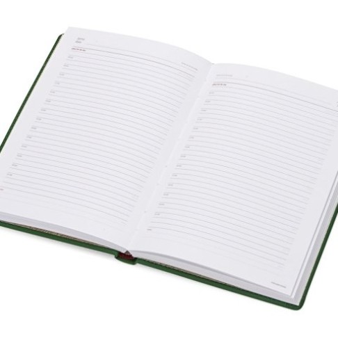 Ежедневник недатированный А5 «Velvet», зеленый