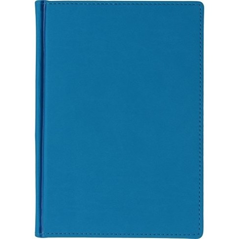 Ежедневник недатированный А5 «Velvet», синий флуор