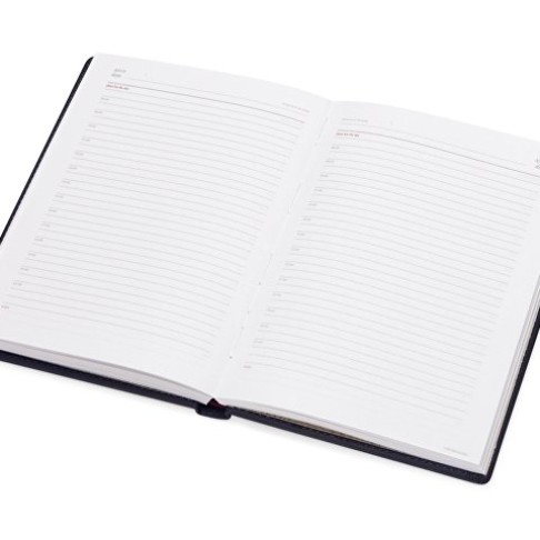 Ежедневник недатированный А5 «Velvet», темно-синий Navy