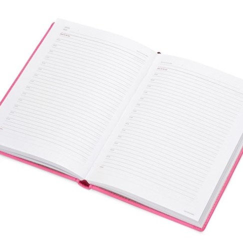 Ежедневник недатированный А5 «Velvet», розовый