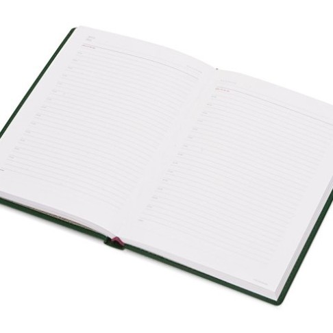 Ежедневник недатированный А5 «Velvet», темно-зеленый