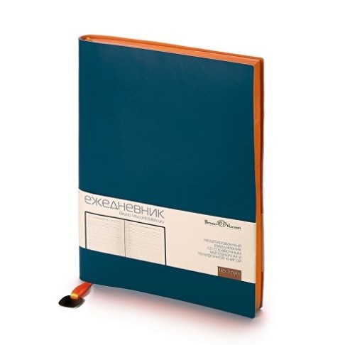 Ежедневник А5 недатированный «Mercury», темно-синий Navy Ежедневник А5 недатированный «Mercury», темно-синий Navy