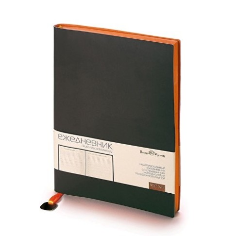 Ежедневник А5 недатированный «Mercury», черный