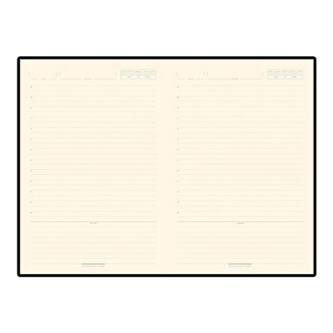 Ежедневник А5 недатированный «Chelsea», синий (серебристый кант и срез)