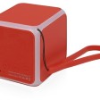 Портативная колонка «Cube» с подсветкой, красный