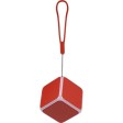 Портативная колонка «Cube» с подсветкой, красный
