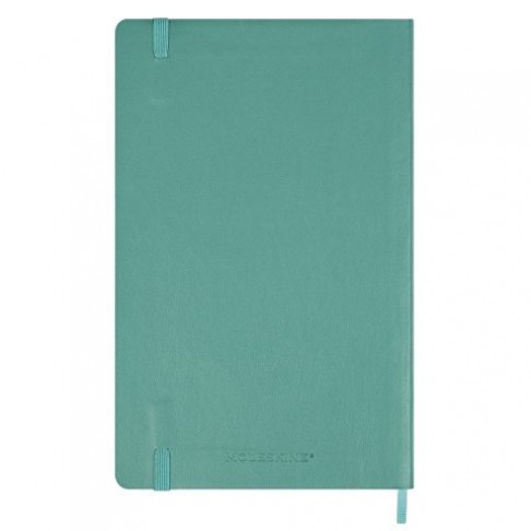 Записная книжка Moleskine Classic Soft (в линейку), Large (13х21см), морская волна