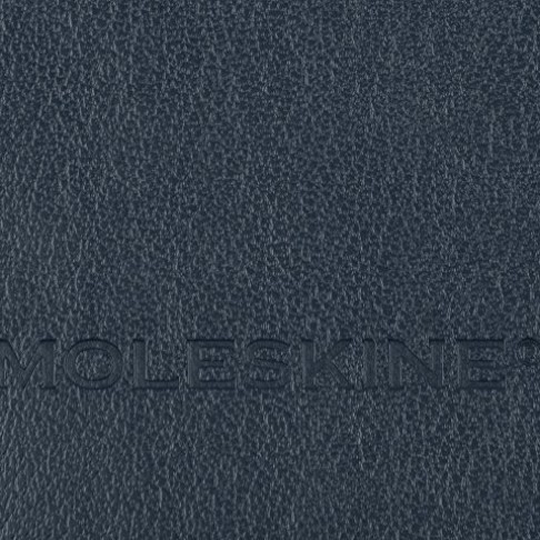 Записная книжка Moleskine Classic Soft (в линейку), Large (13х21см), сапфировый синий