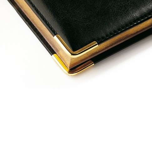 Ежедневник А5 полудатированный «Boss», черный