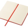 Блокнот «Notepeno» 130x205 мм с тонированными линованными страницами, красный