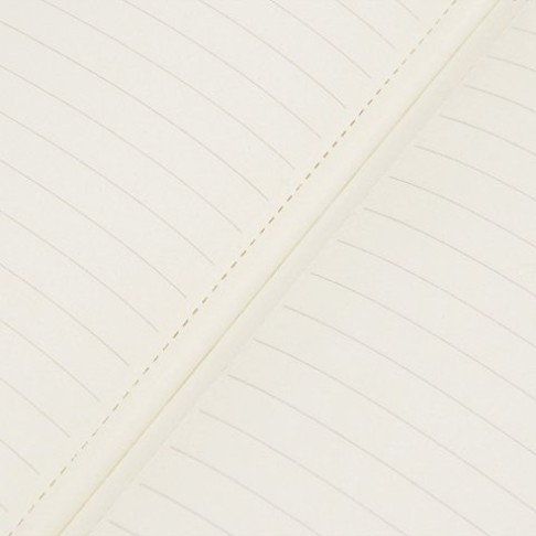 Блокнот «Notepeno» 130x205 мм с тонированными линованными страницами, красный