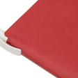 Блокнот «Notepeno» 130x205 мм с тонированными линованными страницами, красный