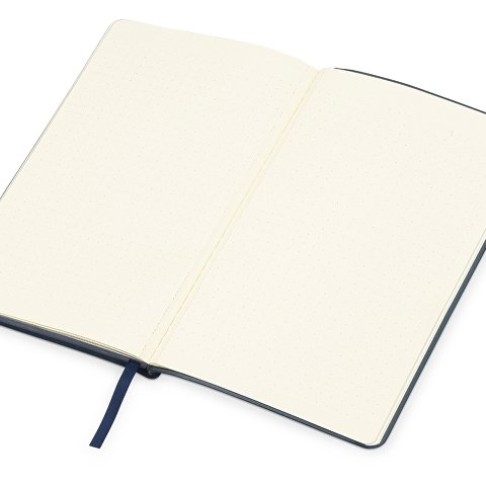 Блокнот «Notepeno» 130x205 мм с тонированными линованными страницами, темно-синий Блокнот «Notepeno» 130x205 мм с тонированными линованными страницами, темно-синий