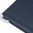 Блокнот «Notepeno» 130x205 мм с тонированными линованными страницами, темно-синий