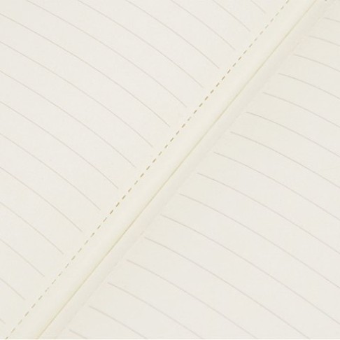 Блокнот «Notepeno» 130x205 мм с тонированными линованными страницами, оранжевый