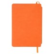 Блокнот «Notepeno» 130x205 мм с тонированными линованными страницами, оранжевый