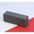 Портативная колонка «Bar» со стереодинамиками soft touch, серый