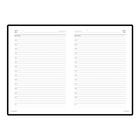 Ежедневник недатированный А5 «Velvet», фиолетовый