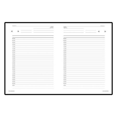 Ежедневник А6 недатированный «Бумвинил», бордовый