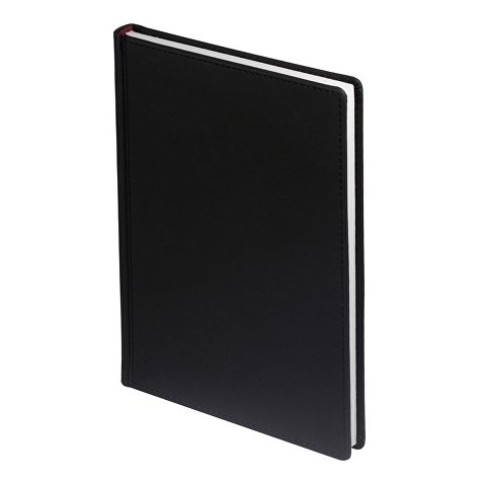 Ежедневник А5 датированный «Velvet» 2024, черный