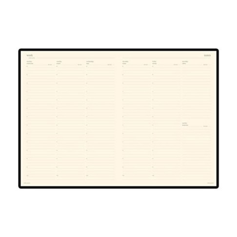 Еженедельник недатированный А4 «Profy», синий