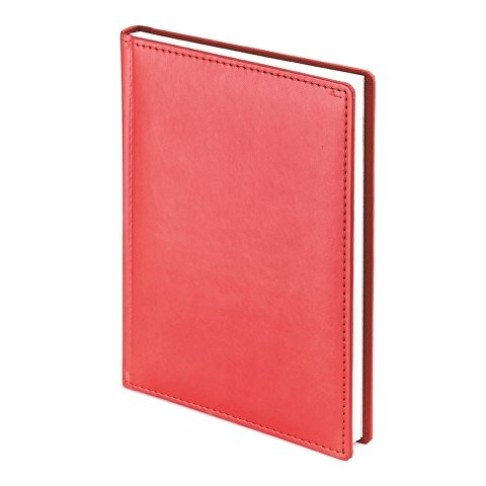 Ежедневник А5 датированный «Velvet» 2024, красный