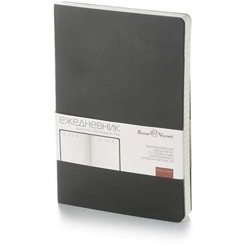 Ежедневник А5 недатированный «Megapolis Flex», черный Ежедневник А5 недатированный «Megapolis Flex», черный