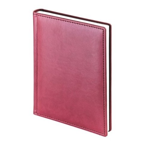 Ежедневник А5 датированный «Velvet» 2024, бордовый