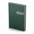 Ежедневник А5 датированный «Бумвинил» 2024, зеленый