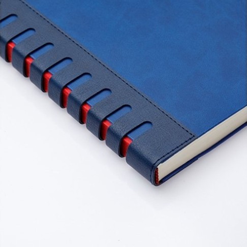 Ежедневник недатированный с индексами А5 «Bergamo», синий