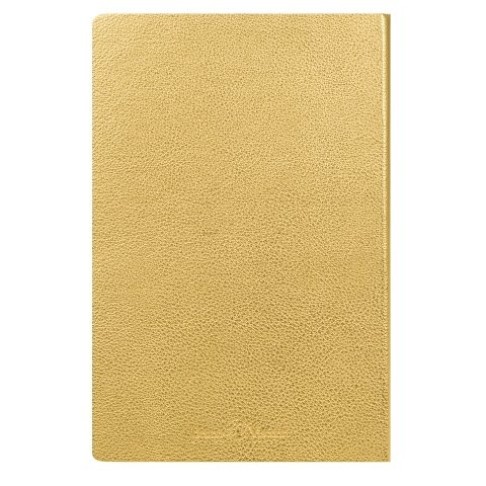 Ежедневник А5 недатированный «Megapolis Flex», золотистый