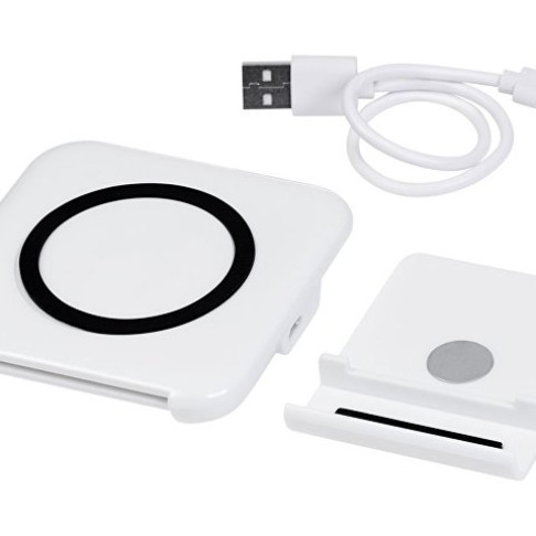 Беспроводная зарядка-подставка для смартфона «Catena», белый