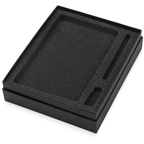 Подарочный набор Q-edge с флешкой, ручкой-подставкой и блокнотом А5, красный Подарочный набор Q-edge с флешкой, ручкой-подставкой и блокнотом А5, красный