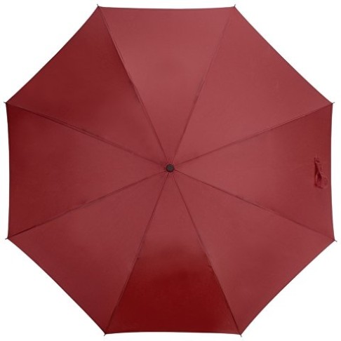 Зонт-трость Bergen, полуавтомат, бордовый