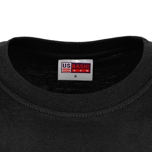 Футболка Club мужская, без боковых швов, черный Футболка Club мужская, без боковых швов, черный