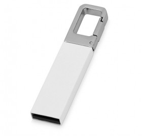 Флеш-карта USB 2.0 16 Gb с карабином 