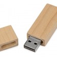 Флеш-карта USB 2.0 16 Gb «Woody» с магнитным колпачком, натуральный