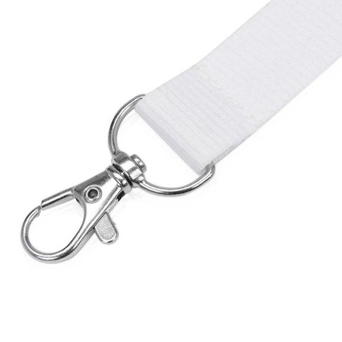 Ланьярд с карабином, белый Ланьярд с карабином, белый