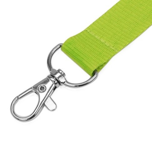 Ланьярд с карабином, зеленое яблоко